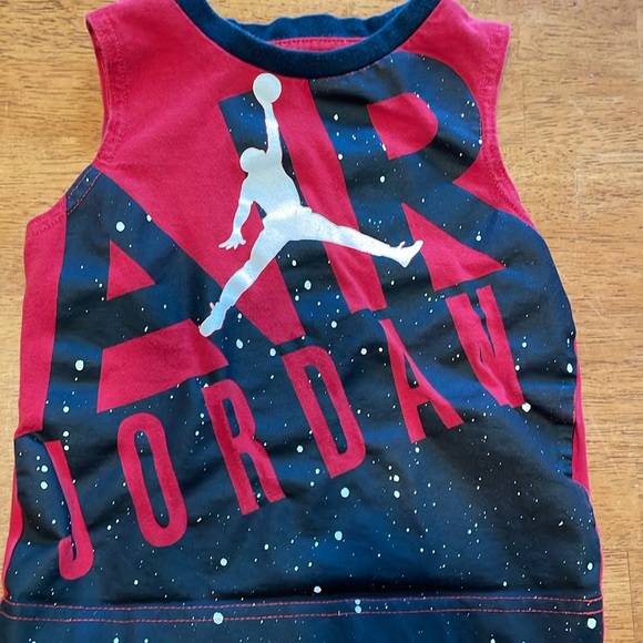 🏀Air Jordan 2T bundle zipper jacket & cotton tank shirt matching set - Picture 7 of 9